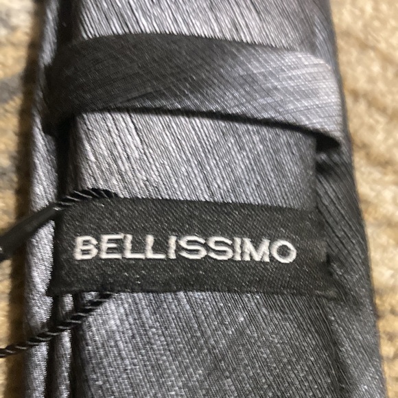 Bellissimo silvery black tie - Picture 4 of 4